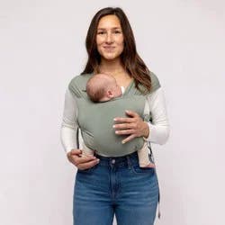 Wildbird Aerial Buckle Wrap - Acadian - XS-XL: Modal, Elastane, Lyocell, 7-25 lbs Capacity, Facing-In Front Carrier