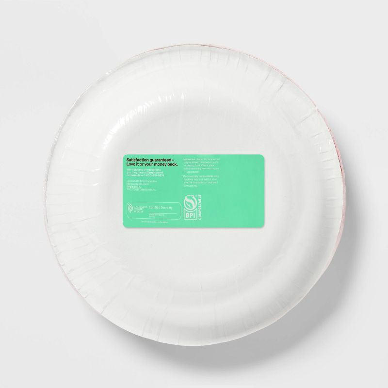 slide 3 of 3, Holiday Disposable Bowls - Multi Print - 20oz/20ct - up&up™, 20 ct; 20 oz