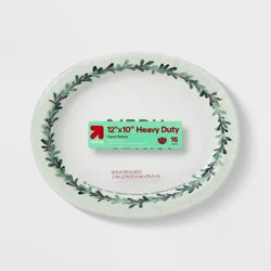 Holiday Disposable Platter - Very Merry - 16ct - up&up™