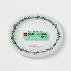Holiday Disposable Platter - Very Merry - 16ct - up&up™