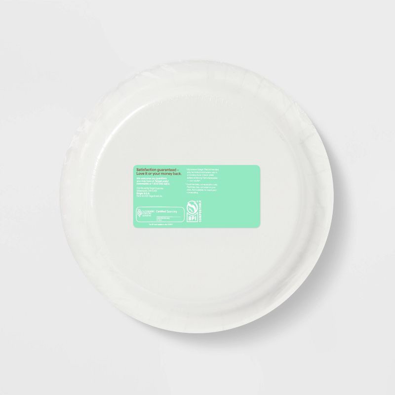 slide 3 of 3, Holiday Disposable Plates - Red Green Plaid - 10" - 24ct - up&up™, 24 ct