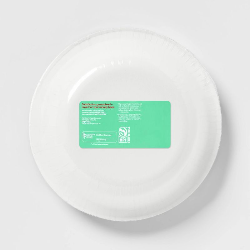 slide 3 of 3, Holiday Disposable Bowls - Holly - 20oz/20ct - up&up™, 20 ct; 20 oz