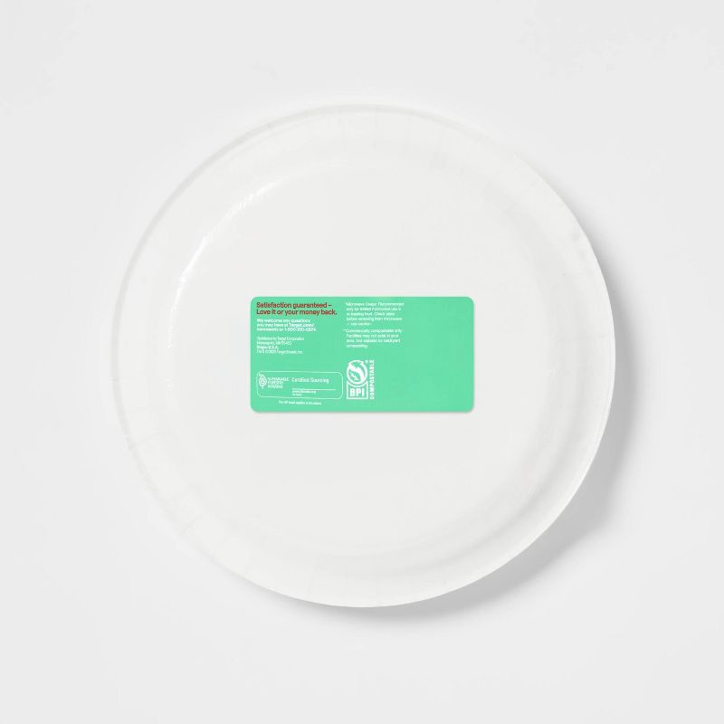 slide 3 of 3, Holiday Disposable Plates - Holly - 10" - 24ct - up&up™, 24 ct