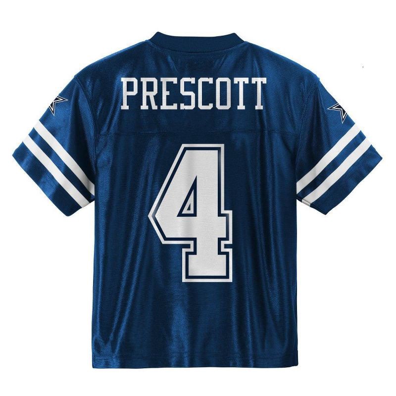 slide 3 of 3, NFL Dallas Cowboy Dak Prescott Boys' Short Sleeve Jersey - XL, 1 ct