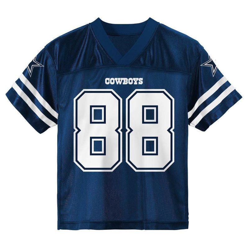slide 2 of 3, NFL Dallas Cowboy CeeDee Lamb Boys' Short Sleeve Toddler Jersey - 2T, 1 ct