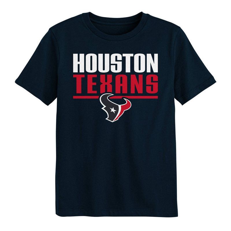 slide 1 of 1, NFL Houston Texans Boys' Short Sleeve Cotton T-Shirt - XS, 1 ct