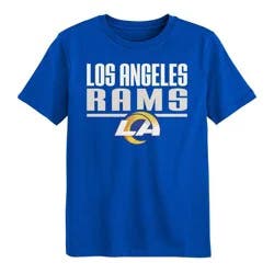 NFL Los Angeles Rams Boys' Short Sleeve Cotton T-Shirt - L