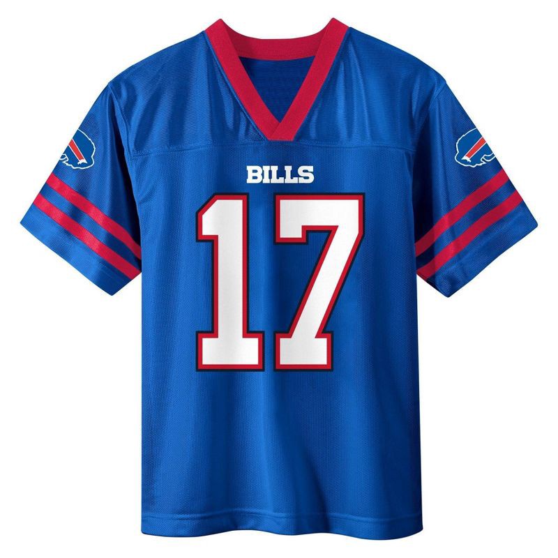 slide 2 of 3, NFL Buffalo Bills Josh Allen Boys' Short Sleeve Jersey - XS, 1 ct