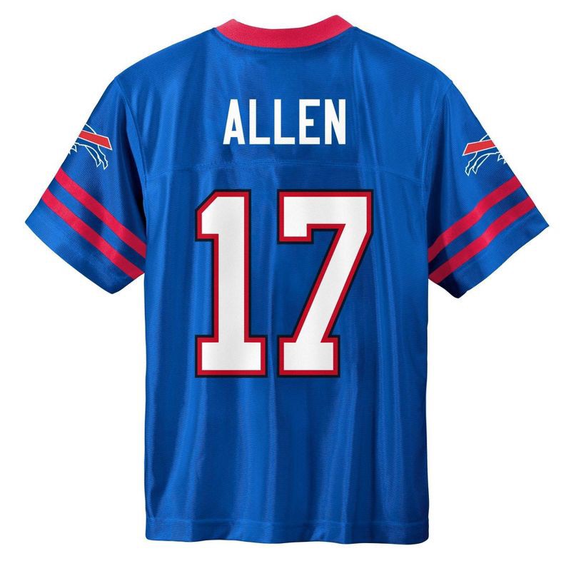 slide 3 of 3, NFL Buffalo Bills Josh Allen Boys' Short Sleeve Jersey - XS, 1 ct