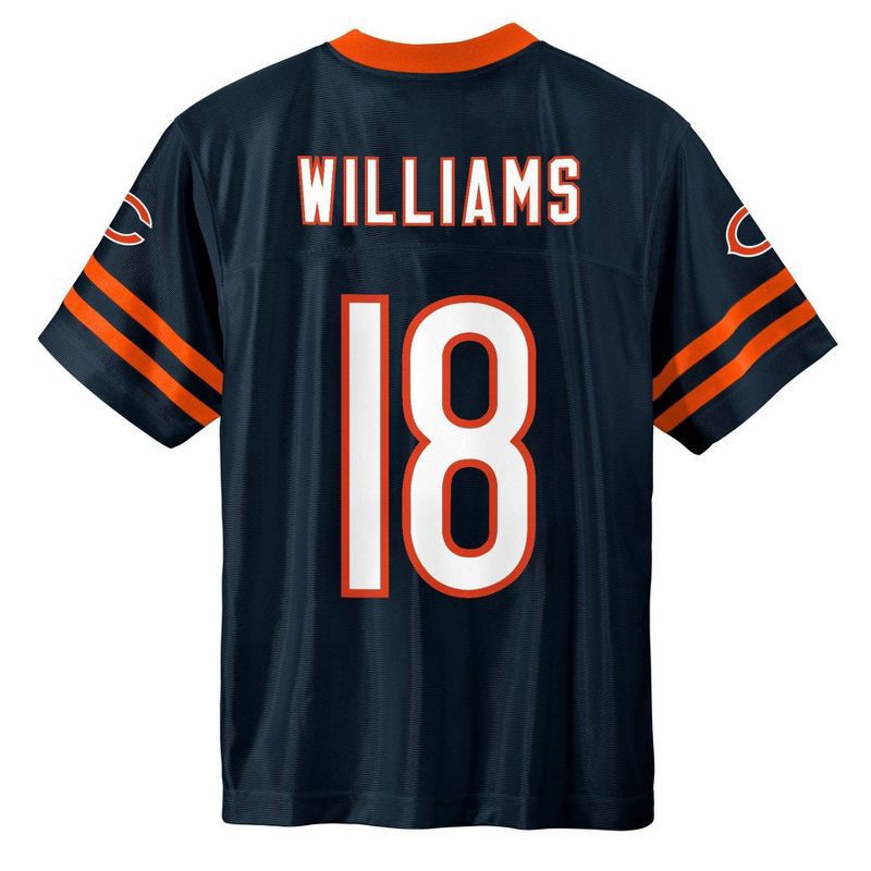 slide 3 of 3, NFL Chicago Bears Caleb Williams Boys' Short Sleeve Jersey - S, 1 ct