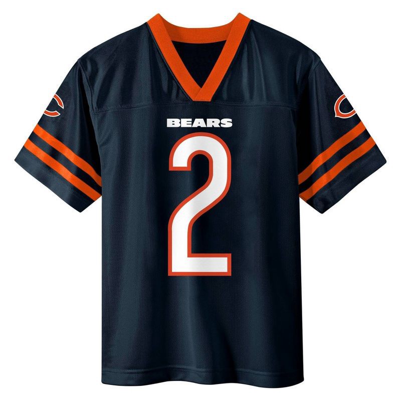 slide 2 of 3, NFL Chicago Bears DJ Moore Boys' Short Sleeve Jersey - M, 1 ct