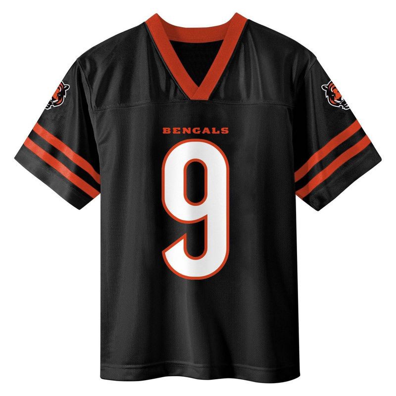 slide 2 of 3, NFL Cincinnati Bengals Joe Burrow Boys' Short Sleeve Jersey - L, 1 ct