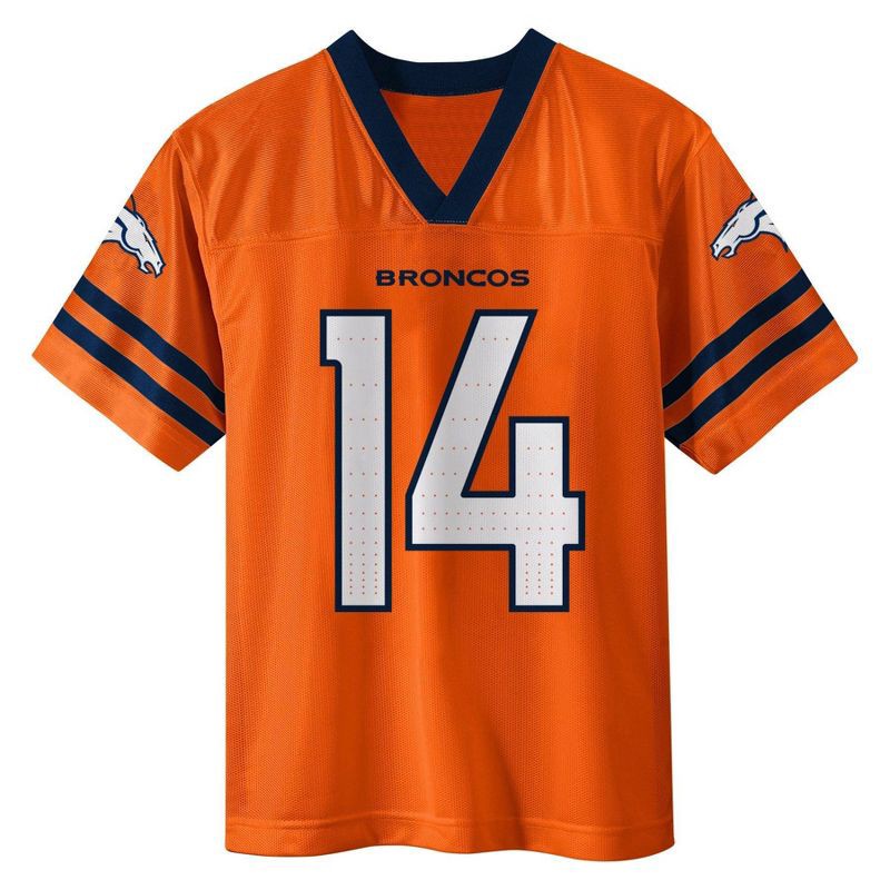 slide 2 of 3, NFL Denver Broncos Courtland Sutton Boys' Short Sleeve Jersey - L, 1 ct