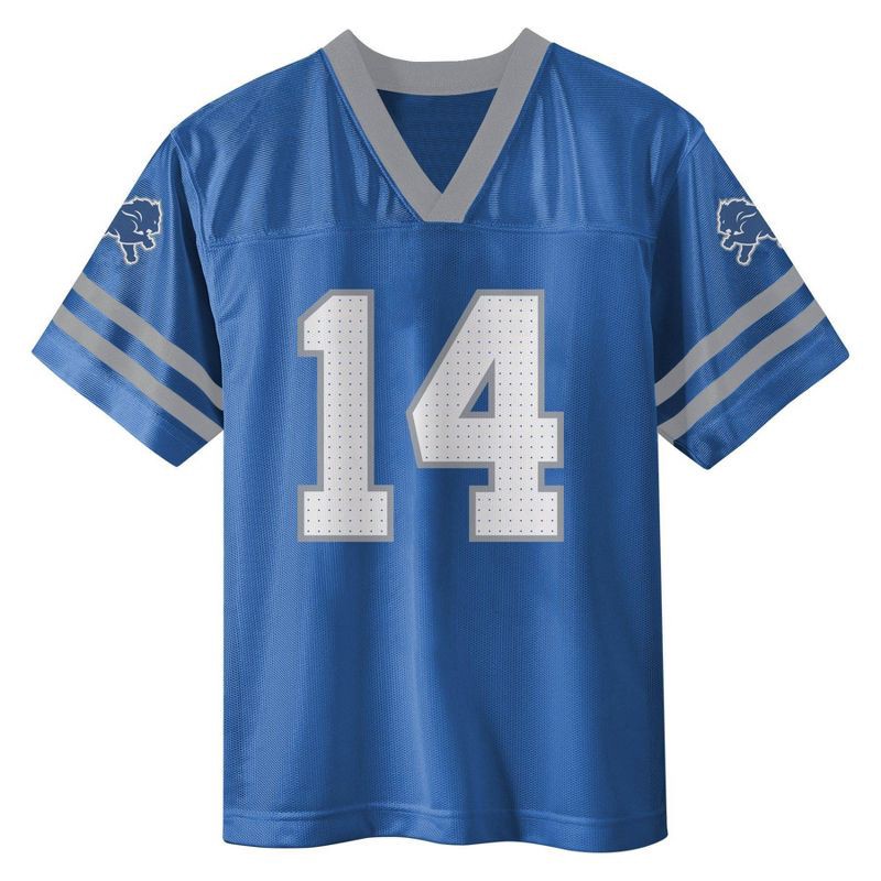 slide 2 of 3, NFL Detroit Lions Amon-Ra St. Brown Boys' Short Sleeve Jersey - XL, 1 ct