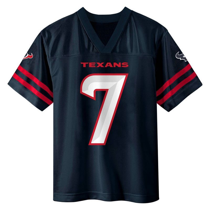 slide 2 of 3, NFL Houston Texans C. J. Stroud Boys' Short Sleeve Jersey - M, 1 ct