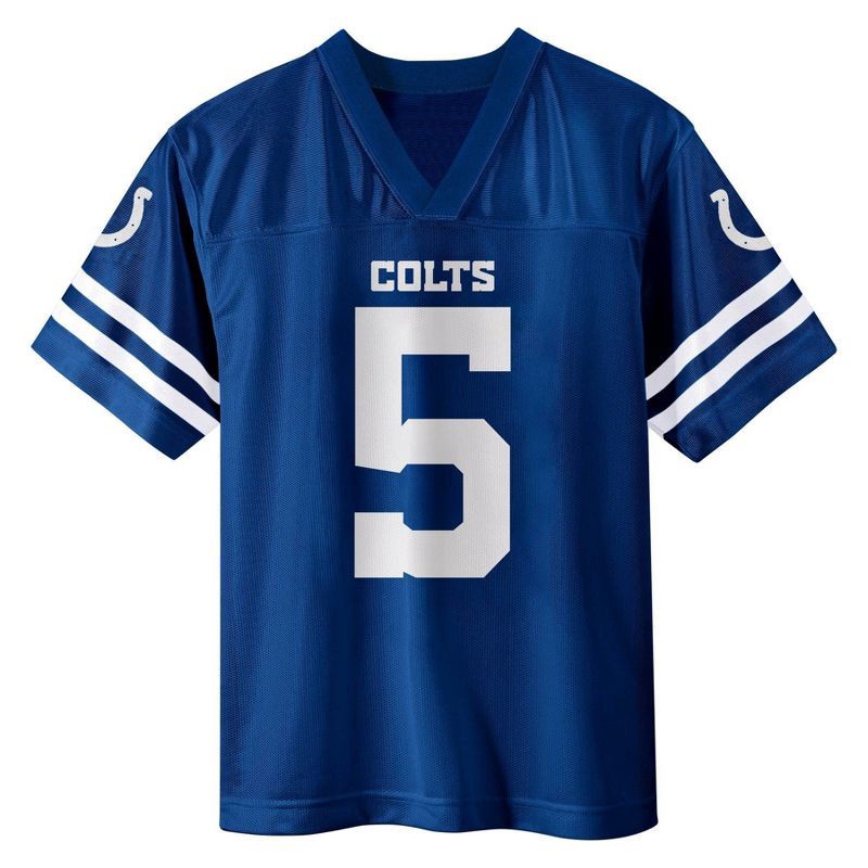 slide 2 of 3, NFL Indianapolis Colts Anthony Richardson Boys' Short Sleeve Jersey - L, 1 ct
