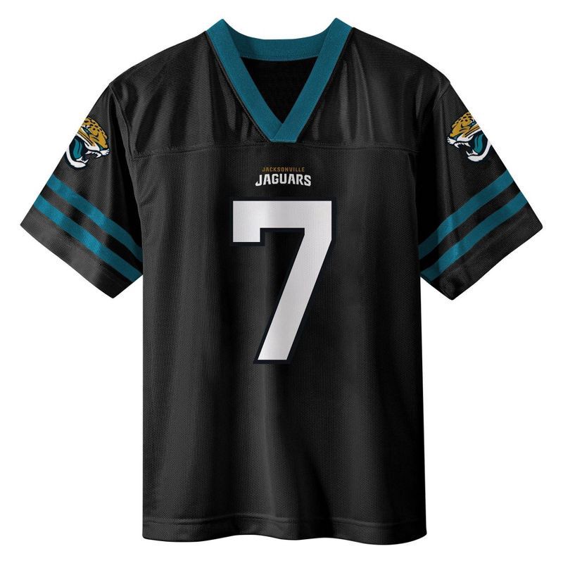slide 2 of 3, NFL Jacksonville Jaguars Boys' Short Sleeve Jersey - XL, 1 ct