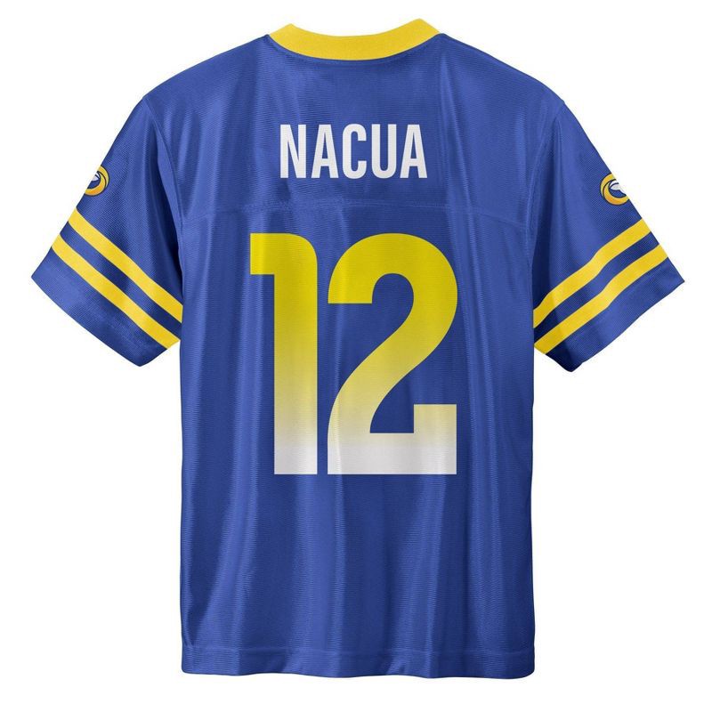 slide 3 of 3, NFL Los Angeles Rams Matthew Stafford Boys' Short Sleeve Jersey - L, 1 ct