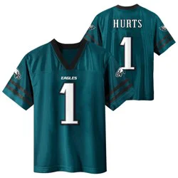NFL Philadelphia Eagles Jalen Hurts Boys' Short Sleeve Jersey - XS