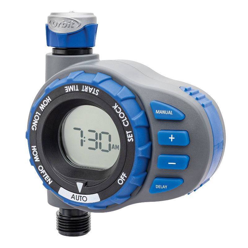 slide 2 of 4, Orbit Irrigation Orbit 1-Outlet Programmable Hose Faucet Timer Nozzle and wand, 1 ct