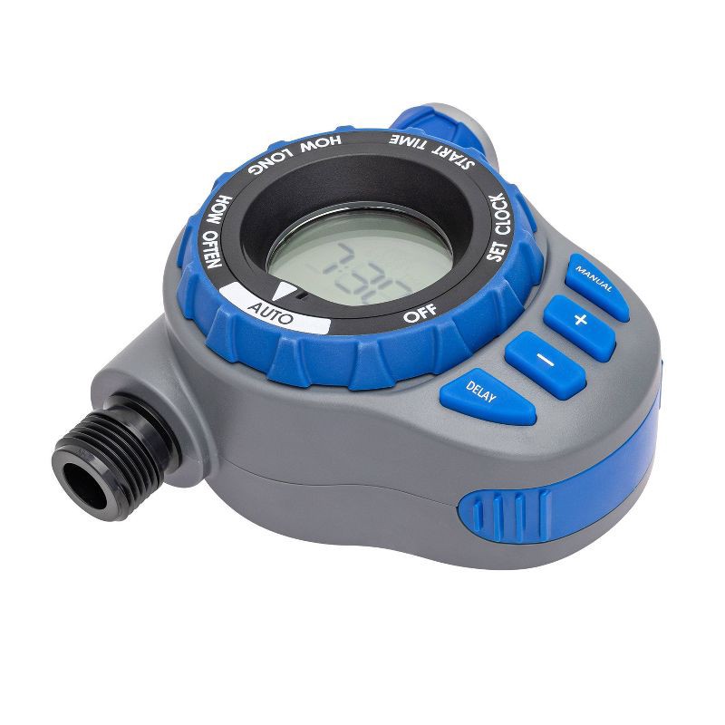 slide 3 of 4, Orbit Irrigation Orbit 1-Outlet Programmable Hose Faucet Timer Nozzle and wand, 1 ct