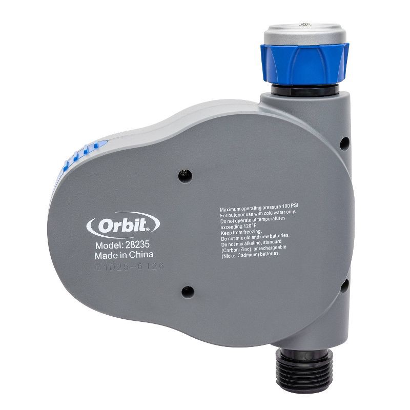 slide 4 of 4, Orbit Irrigation Orbit 1-Outlet Programmable Hose Faucet Timer Nozzle and wand, 1 ct