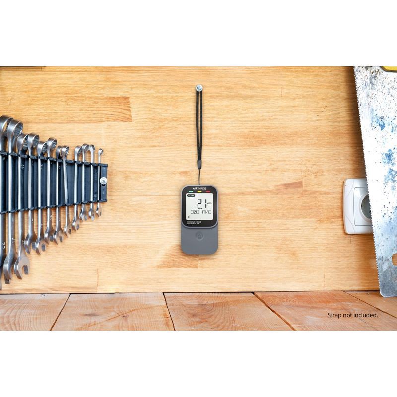 slide 8 of 13, Airthings Corentium Home 2 - Digital Radon Detector, 1 ct