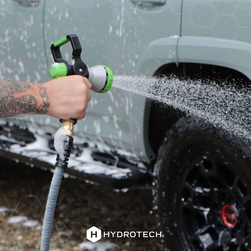 slide 2 of 5, HydroTech 25' Expandable Burst Proof Hose Blue, 1 ct