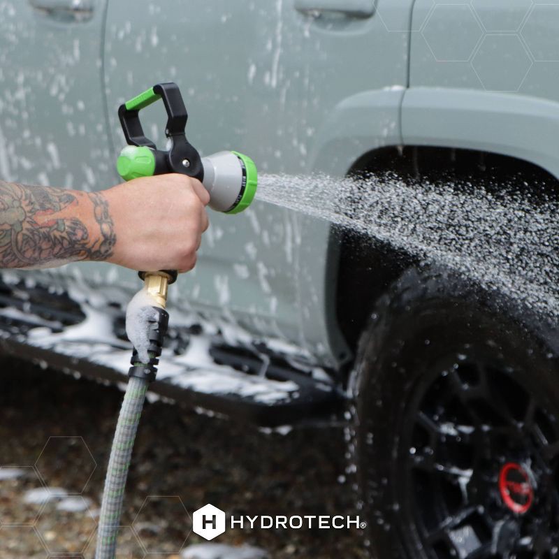 slide 2 of 7, HydroTech 50' Expandable Burst Proof Hose Green, 1 ct