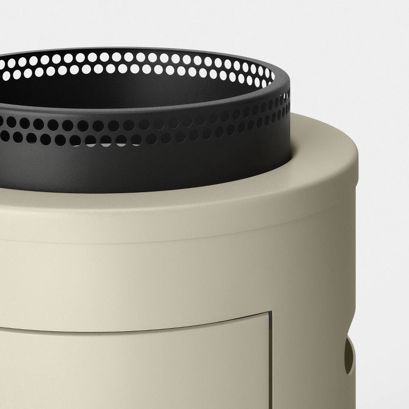 slide 4 of 4, 1lb Round LP Column Tabletop Fireplaces Tan - Room Essentials™, 1 lb