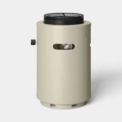 1lb Round LP Column Tabletop Fireplaces Tan - Room Essentials™