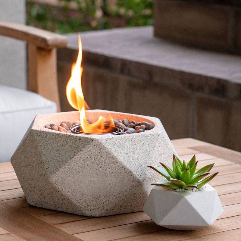 slide 3 of 4, Solo Stove Geo Tabletop Firebowl - White, 1 ct