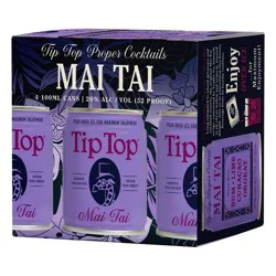 Tip Top Proper Cocktails Tip Top Cocktails Mai Tai RTD Cocktail - 4pk/100ml
