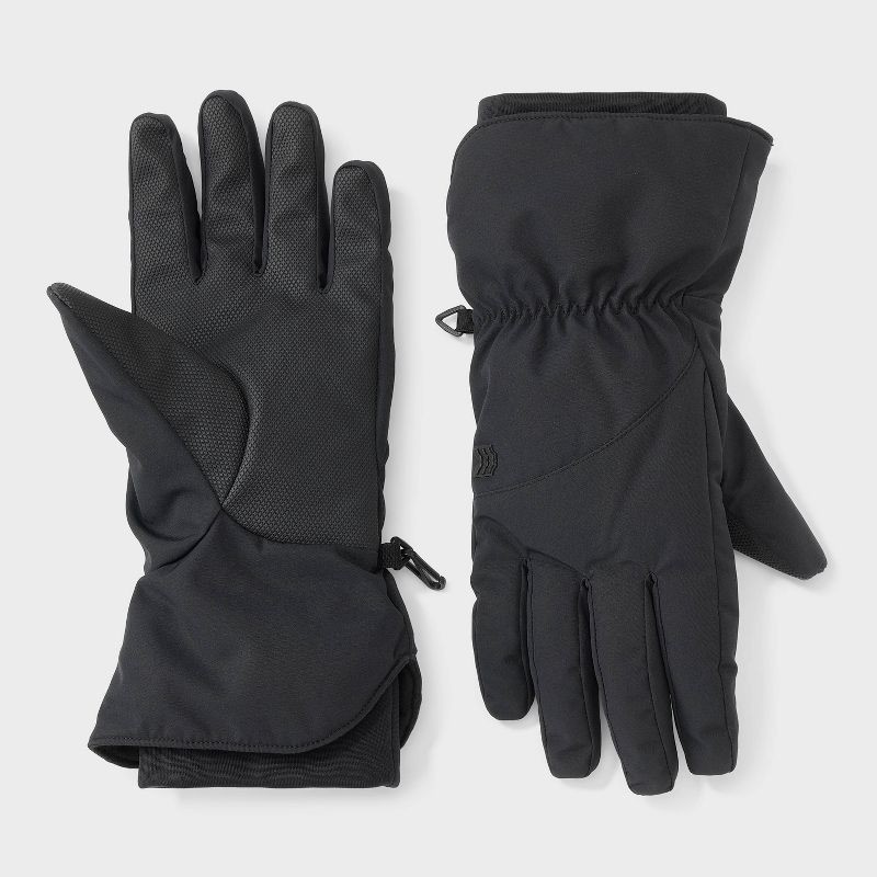 slide 1 of 3, Snowsport Gloves - All In Motion™ Black L/XL, 1 ct