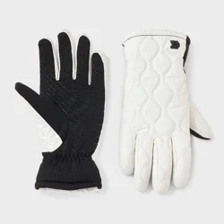 Quilted Puffer Glove - All In Motion™ Cream L/XL