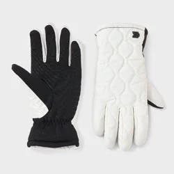 Quilted Puffer Glove - All In Motion™ Cream L/XL