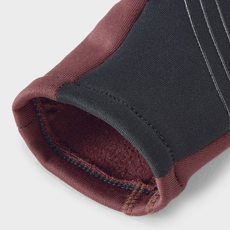 slide 3 of 3, Powerstretch Gloves - All In Motion™ Tuscan Brown S/M, 1 ct