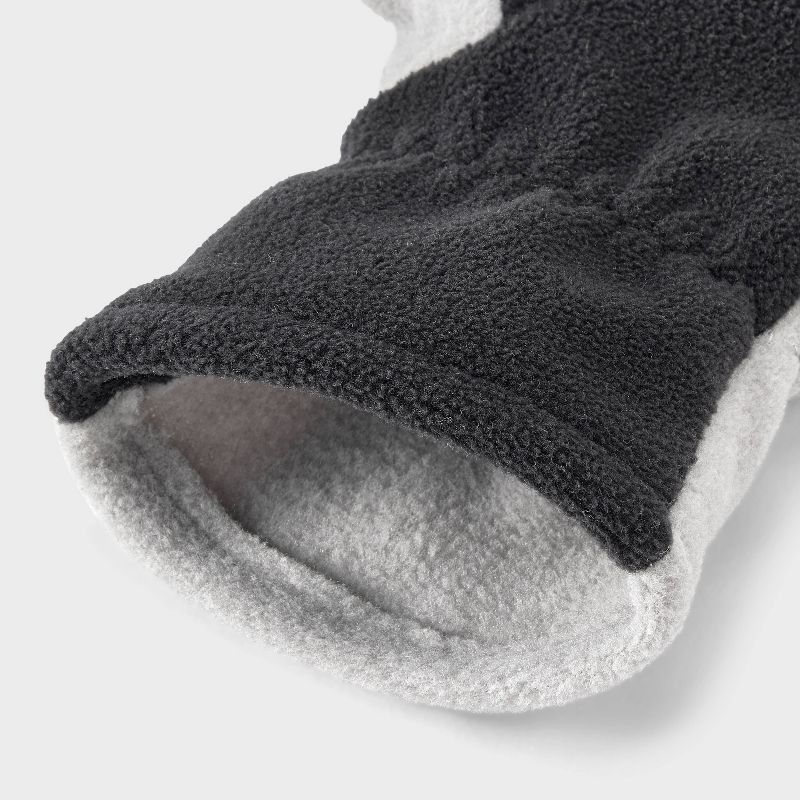 slide 3 of 3, Fleece Gloves - All In Motion™ Heathered Gray S/M One Size Fits Most, 1 ct