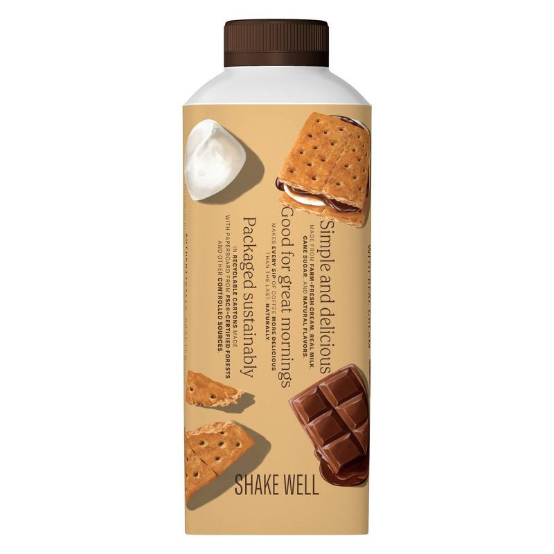 slide 5 of 9, Chobani S'mores Coffee Creamer - 24 fl oz, 24 fl oz