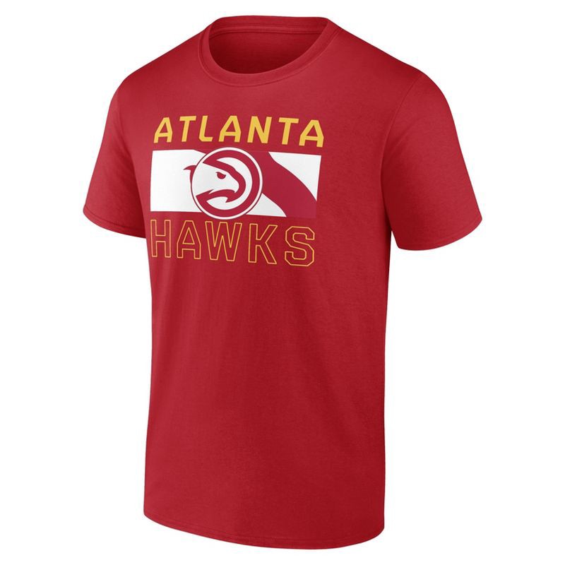 slide 1 of 3, NBA Atlanta Hawks Men's Short Sleeve T-Shirt - XXL, 1 ct