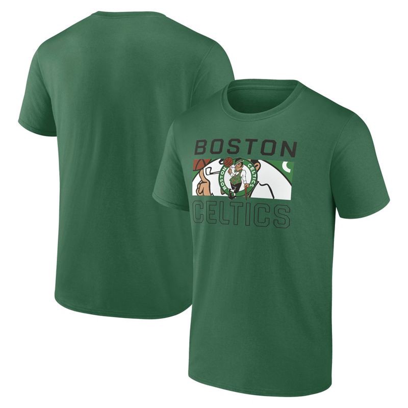 slide 3 of 3, NBA Boston Celtics Men's Short Sleeve T-Shirt - XXL, 1 ct