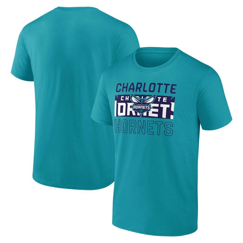slide 3 of 3, NBA Charlotte Hornets Men's Short Sleeve T-Shirt - XXL, 1 ct