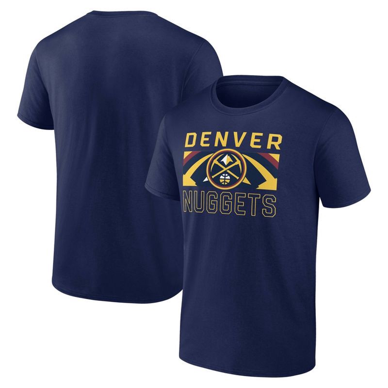 slide 3 of 3, NBA Denver Nuggets Men's Short Sleeve T-Shirt - XXL, 1 ct