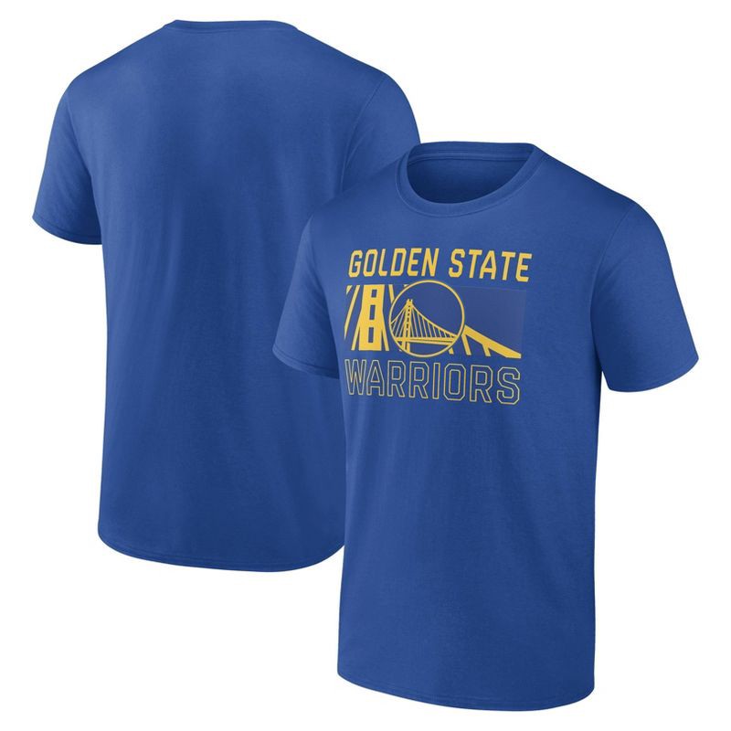 slide 3 of 3, NBA Golden State Warriors Men's Short Sleeve T-Shirt - XXL, 1 ct
