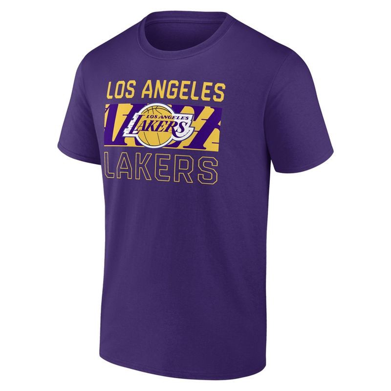 slide 1 of 3, NBA Los Angeles Lakers Men's Short Sleeve T-Shirt - XXL, 1 ct