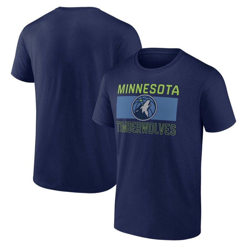 slide 3 of 3, NBA Minnesota Timberwolves Men's Short Sleeve T-Shirt - XXL, 1 ct