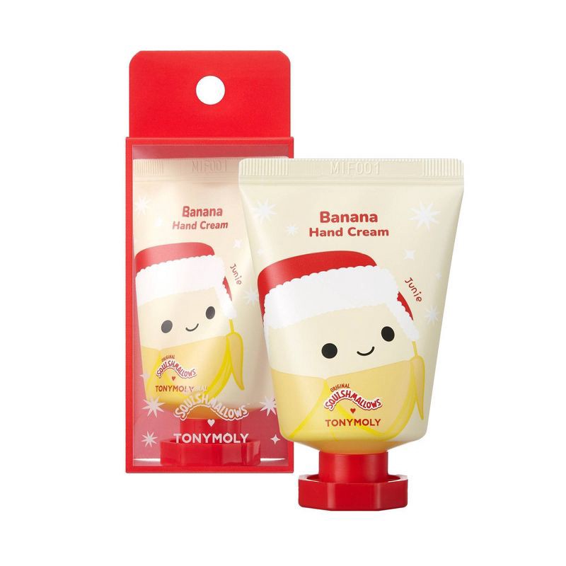 slide 2 of 5, TONYMOLY Squishmallows Hand Cream - Junie Banana - 1.01oz, 1.01 oz