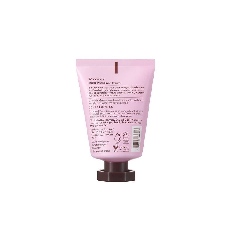 slide 3 of 4, TONYMOLY Hand Cream - Sugar Plum - 1.01oz, 1.01 oz