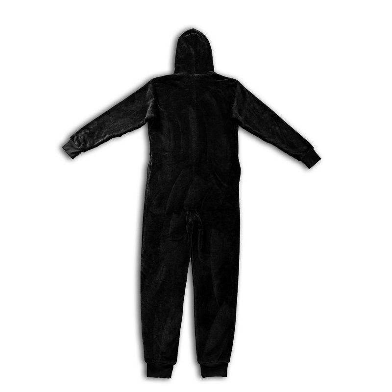 slide 2 of 5, Mad Engine Men's Skeleton Union Suit - Black S, 1 ct