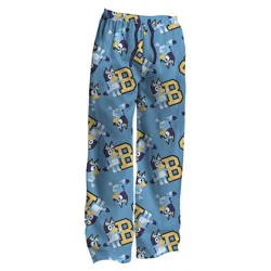 Men's Bluey Knit Pajama Pants - Blue L